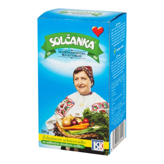 Solčanka so zníženým obsahom sodíka 200 g   SOLČANKA