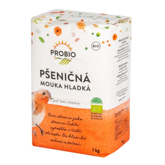 Múka pšeničná hladká 1 kg BIO   PROBIO