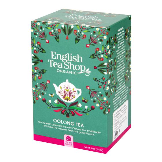Čaj Oolong 20 vrecúšok BIO   ENGLISH TEA SHOP