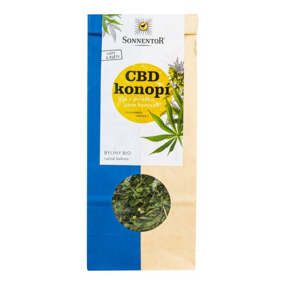 CBD konope sypaný 80 g BIO   SONNENTOR