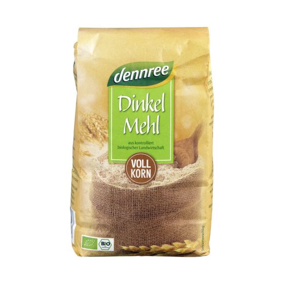 Múka špaldová celozrnná 1 kg BIO   DENNREE
