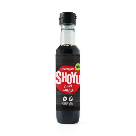 Shoyu sójová omáčka 200 ml BIO   COUNTRY LIFE