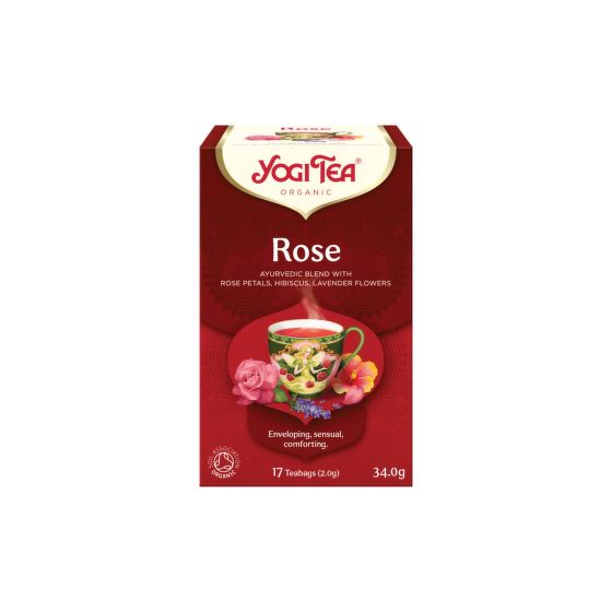 Čaj Ruže 17 sáčkov 34 g BIO   YOGI TEA