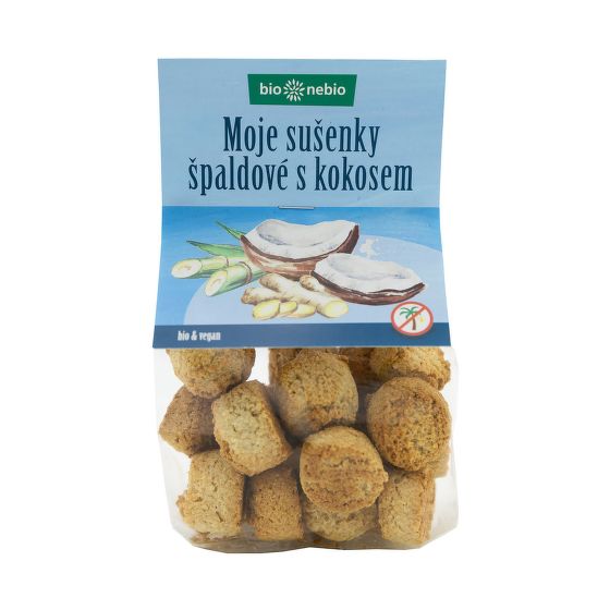 MOJE SUŠIENKY kokosové 130 g BIO   BIO NEBIO