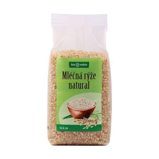 Ryža mliečna natural 500 g BIO   BIO NEBIO