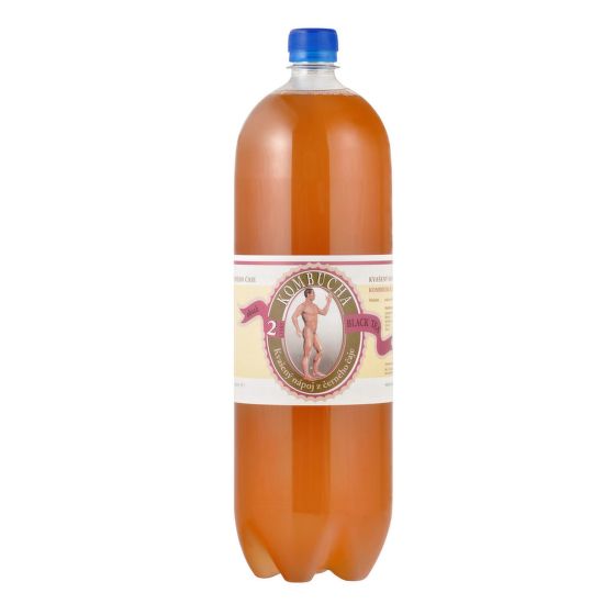 Kombucha čierna 2 l   STEVIKOM