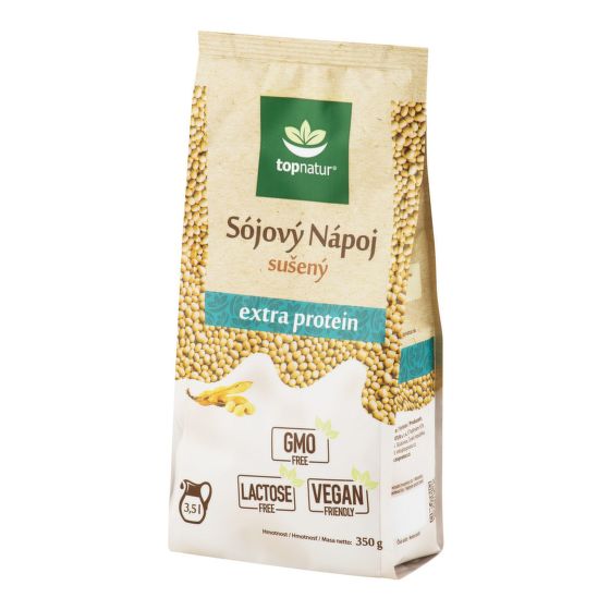 Nápoj sójový extra proteín instantný 350 g   TOPNATUR