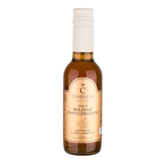 VÝPREDAJ!!!Sirup bylinný znovuzrodenie 250ml CAMELLUS