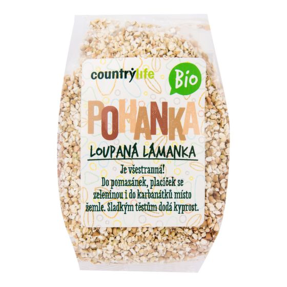 Pohánka lúpaná lámanka 400 g BIO   COUNTRY LIFE