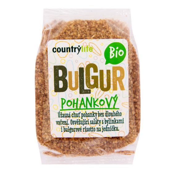 Bulgur pohánkový 250 g BIO   COUNTRY LIFE