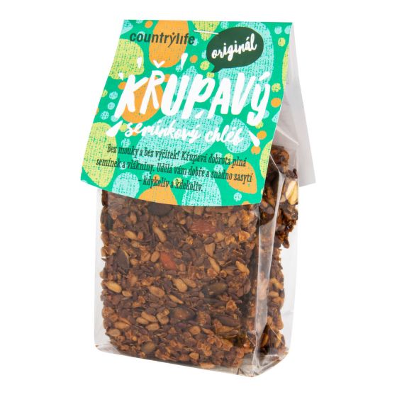 Chlieb semienkový chrumkavý 150 g   COUNTRY LIFE