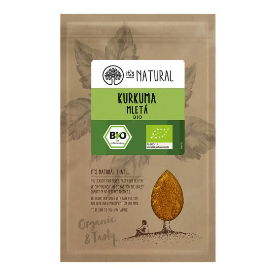 Kurkuma mletá 25 g BIO   IT'S NATURAL