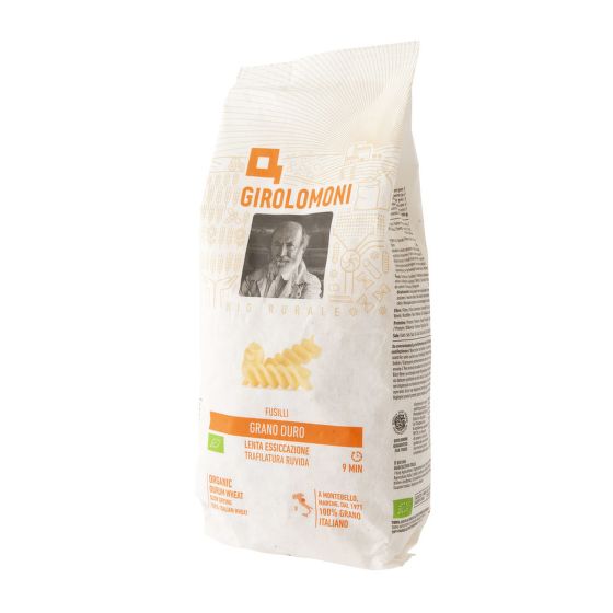 Cestoviny fusilli semolinové 500 g BIO   GIROLOMONI