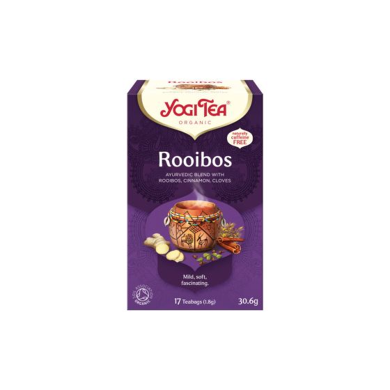 Čaj Rooibos 17 sáčkov 30,6 g BIO   YOGI TEA