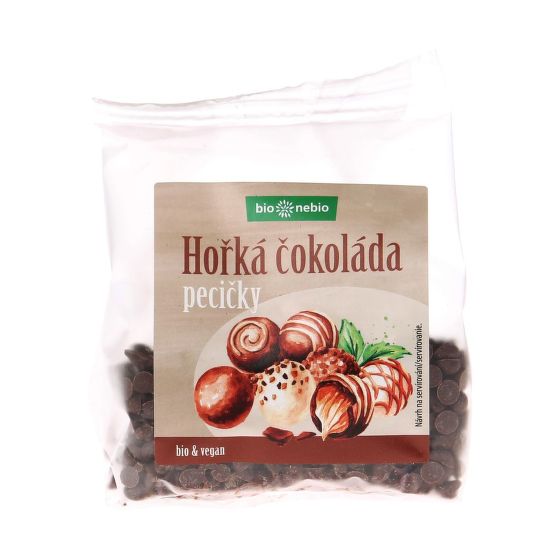 Kôstky z horkej čokolády 100 g BIO   BIO NEBIO