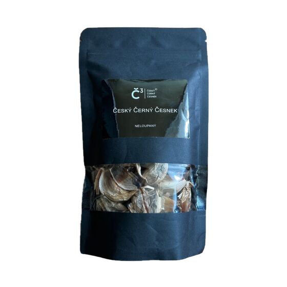Cesnak čierny český nelúpaný 150 g   BLACK GARLIC