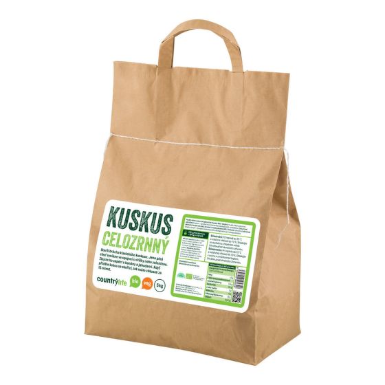 Kuskus celozrnný 5 kg BIO   COUNTRY LIFE