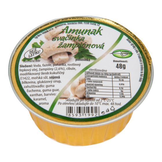 Svačinka šampiňónová 48 g   AMUNAK
