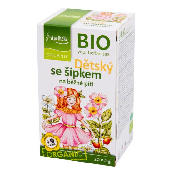 Čaj Detský ovocný so šípkami 40 g BIO   MEDIATE