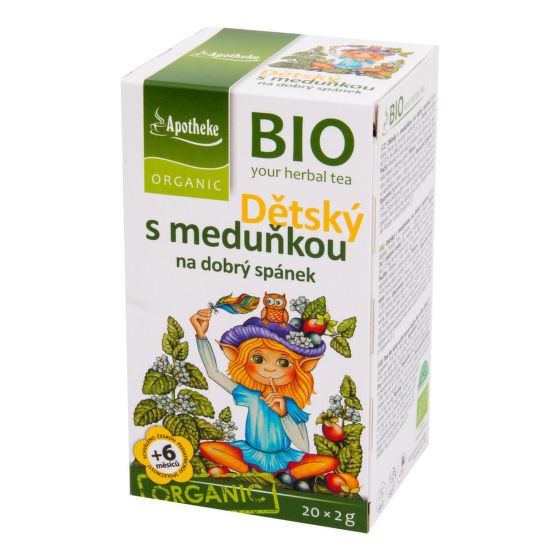 Čaj Detský ovocný s medovkou 40 g BIO MEDIATE
