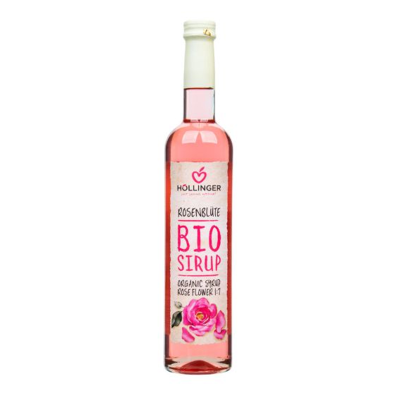 Sirup kvet ruže 500 ml BIO   HOLLINGER