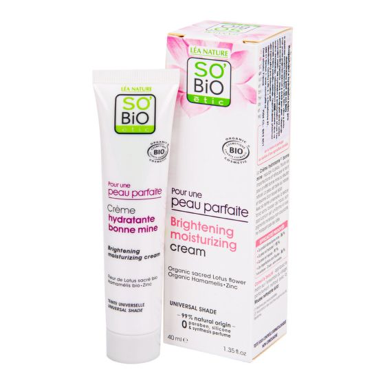 Krém hydratačné rozjasňujúce pre dokonalú pleť 40 ml BIO   SO’BiO étic