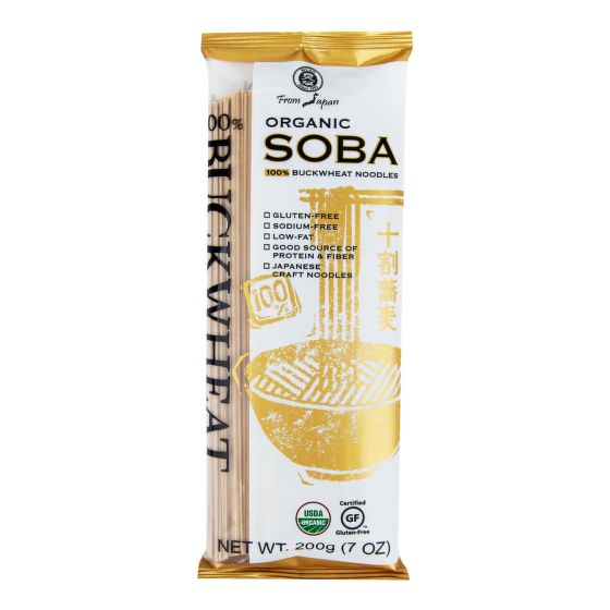 Cestoviny špagety pohánkové Soba 200 g BIO   MUSO