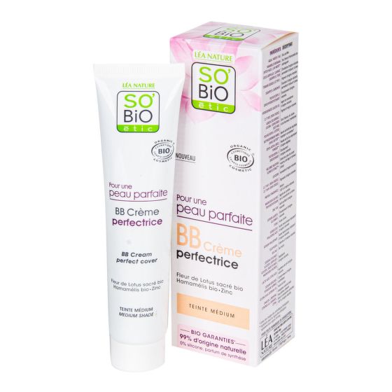 BB krém pre dokonalú pleť - odtieň Medium 40 ml BIO   SO'BiO étic