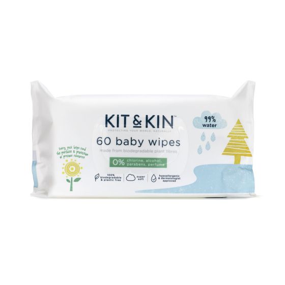 Servítky vlhčené 60 ks   KIT & KIN