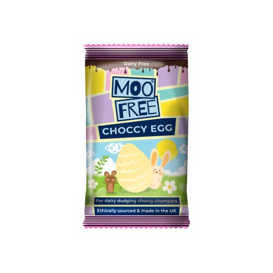 Vajíčko kakaové ploché 15 g   MOO FREE