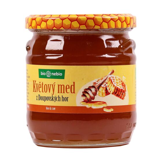 Med kvetový z Doupovských hôr 500 g BIO   BIO NEBIO