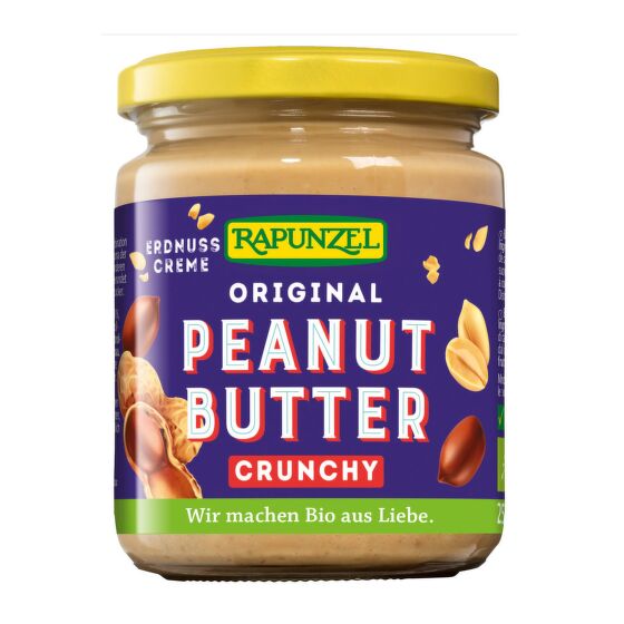 Pomazánka arašidová chrumkavá 250 g BIO   RAPUNZEL
