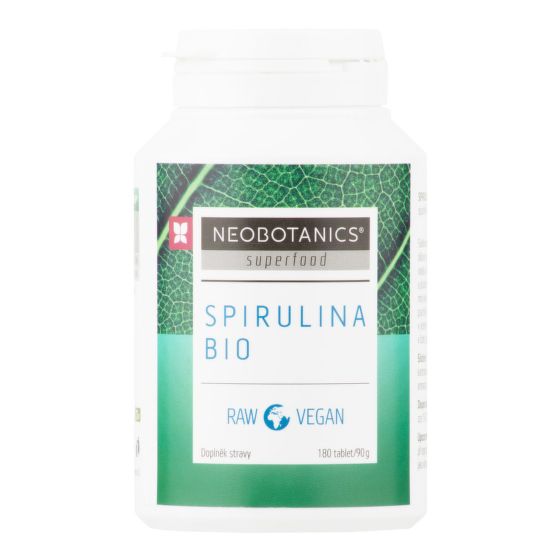 Spirulina 90 g/180 tablet BIO   NEOBOTANICS®