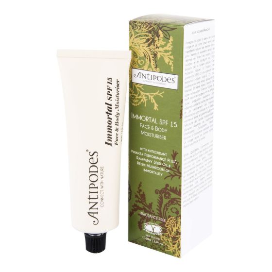 Krém na telo  & tvár hydratačný IMMORTAL SPF 15 ml    ANTIPODES