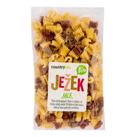 Cestoviny ježko mix 400 g BIO   COUNTRY LIFE