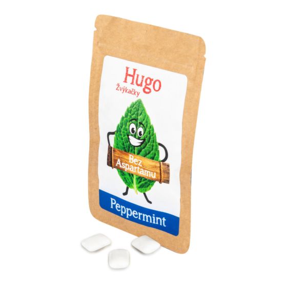 Žuvačka HUGO peppermint 9 g   VELEBA