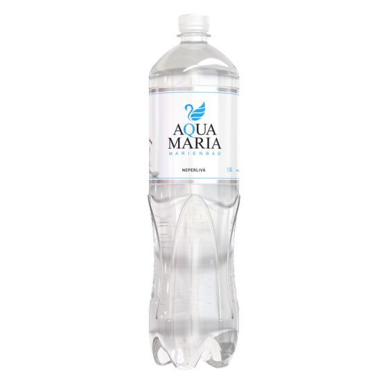 Minerálna voda neperlivá Aqua Maria 1,5 l   BHMW