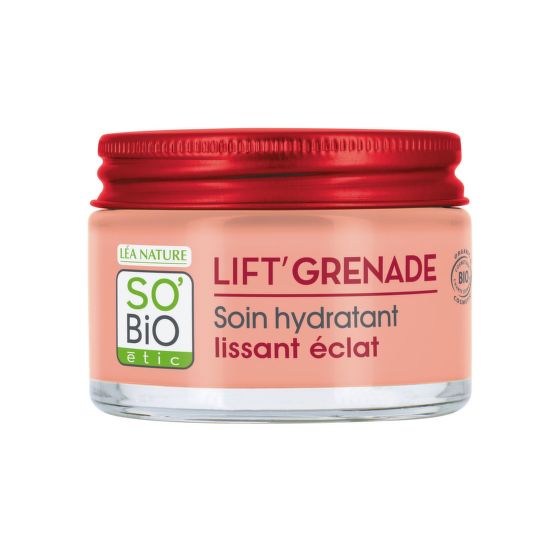 Krém denný rozjasňujúci proti vráskam Lift'Grenade 50 ml BIO   SO’BiO étic