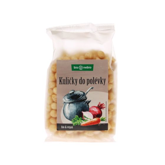 Kuličky do polevky 130 g BIO   BIO NEBIO