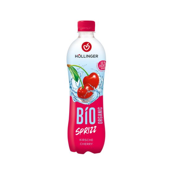Limonáda višňa 500 ml BIO   HOLLINGER