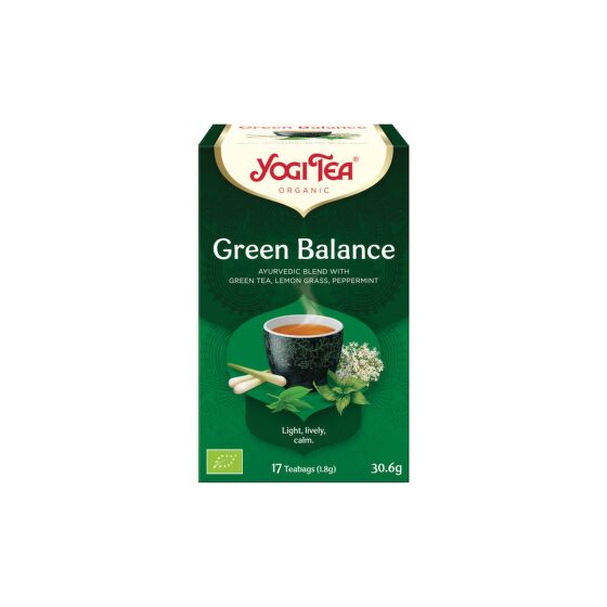 Čaj Zelená rovnováha 17 sáčkov 30,6 g BIO   YOGI TEA