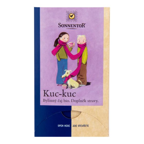 Čaj Kuc-kuc bylinná zmes 27 g BIO   SONNENTOR