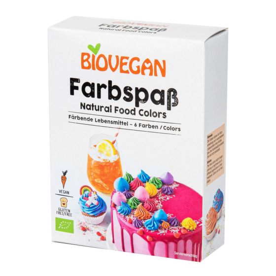 Potravinárske farbivo bezlepkové 6 x 8 g BIO   BIOVEGAN