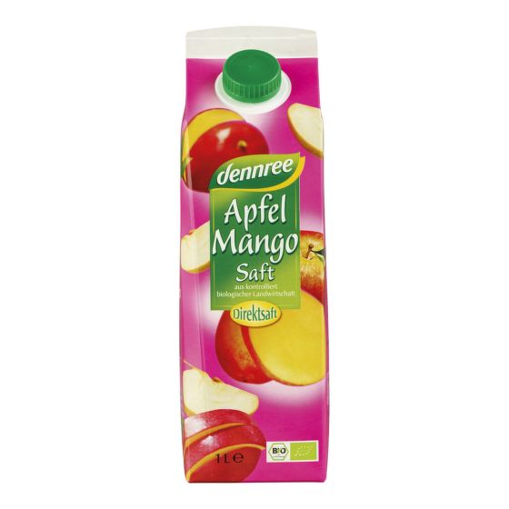 Šťava jablkovo-mangová 1 l BIO   DENNREE