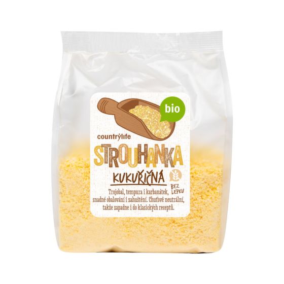 Strúhanka kukuričná 200 g BIO   COUNTRY LIFE