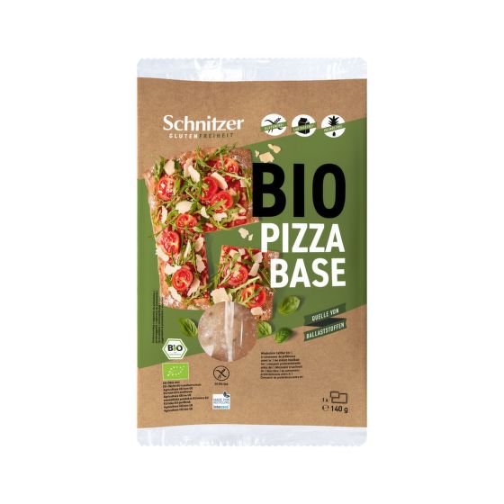 Základ na pizzu bezlepkový BIO 140 g   SCHNITZER