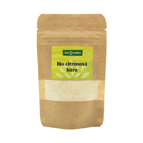 Kôra citrónová strúhaná 30 g BIO   BIO NEBIO