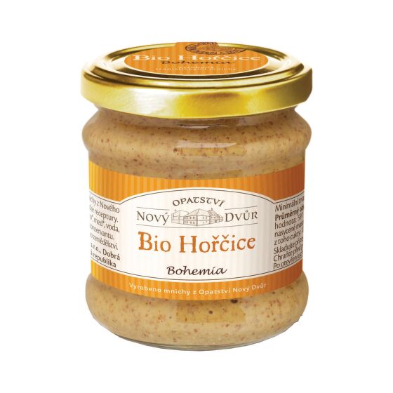 Horčica Bohemia 205 g BIO   LABORA