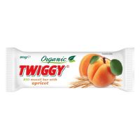Tyčinka Twiggy müsli s marhuľami 20 g BIO   EKOFRUKT