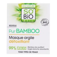 Detoxikačná pleťová maska s ílom – rada Pur BAMBOO 50 ml BIO   SO’BiO étic
